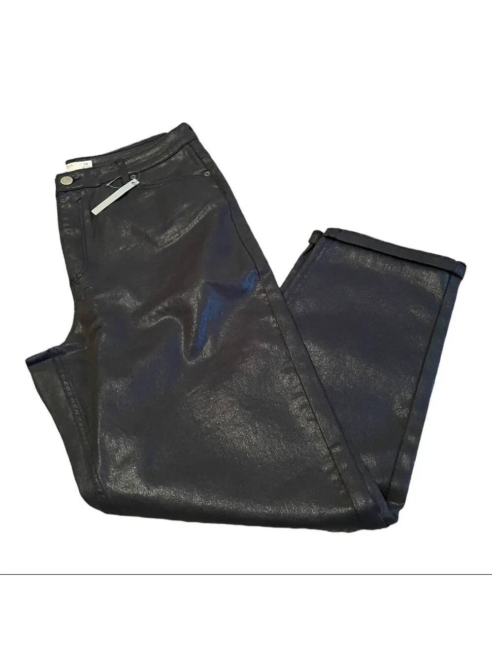 𝅺ASOS shiny denim black jeans